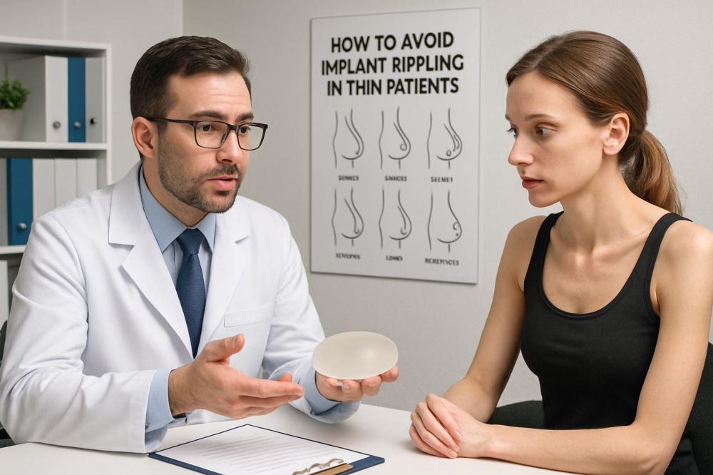 «Анти-ripple» решения: как избежать волнистости имплантов у худых пациенток