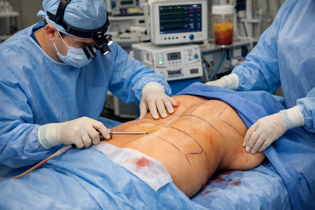 Липосакция спины: профессиональная коррекция контуров